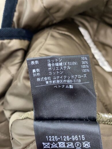 商品画像：キルティングジャケット/M/コットン/BRW/1225-126-9615 5