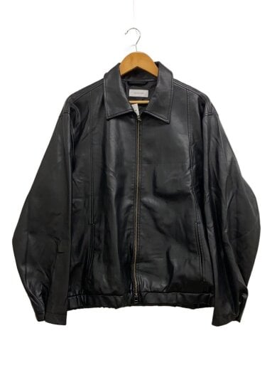 商品画像：レザージャケット・ブルゾン/--/レザー/BLK// 1