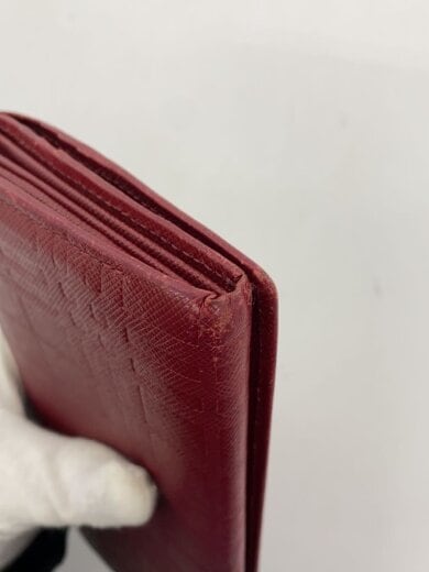商品画像：長財布/--/RED/無地/レディース 9