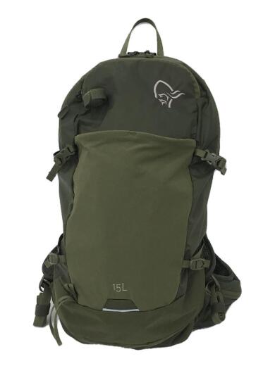 画像：NORRONAノローナ/リュック/ナイロン/グリーン/緑/5211-22/15L1