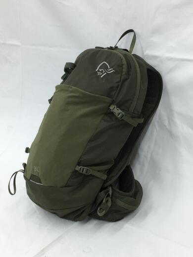 画像：NORRONAノローナ/リュック/ナイロン/グリーン/緑/5211-22/15L2