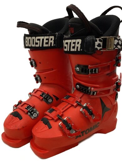 商品画像：スキーブーツ/25.5cm/RED/シェル底面補修有り 1