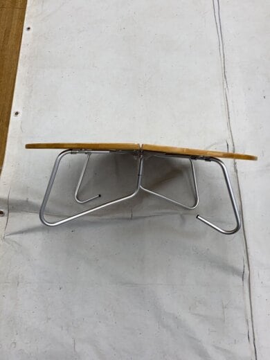 商品画像：LV-071TR テーブル/BEG/LV-071TR/ワンアクションちゃぶ台竹 2