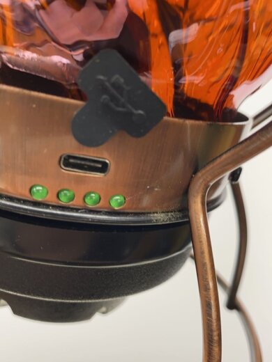 商品画像：LIV-280 ランタン/デンキ/LIV-280/レイルロード/社外ホヤ 6