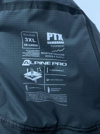 商品画像：ALPINE PRO/ウェアー/--/GRN 5