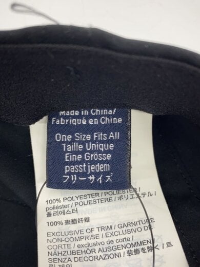 商品画像：キャップ/FREE/ポリエステル/BLK/メンズ/X000007074/SMALL BIRD HAT 7