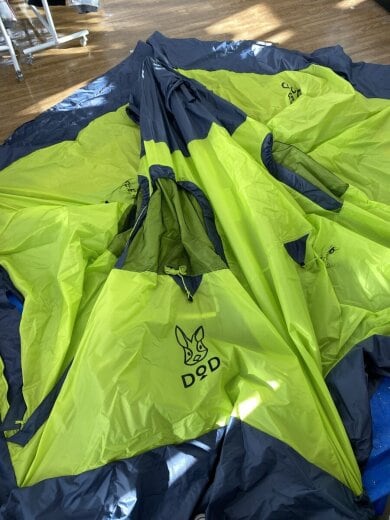 商品画像：T5-244 フィッシングその他/GRN/T5-244/ワンタッチフィッシングテント 4