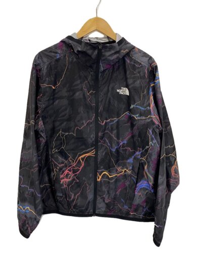 商品画像：ナイロンジャケット/M/ナイロン/BLK/総柄/NF0A7ZYE// 1