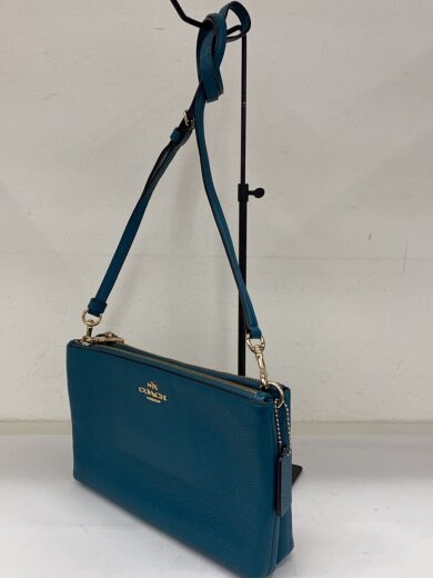 商品画像：ショルダーバッグ/レザー/GRN/無地/F38273 2