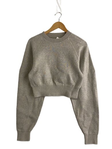 商品画像：ニット・セーター(厚手)/FREE/コットン/GRY/無地/12420525// 1
