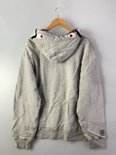 商品画像：ジップパーカー/L/コットン/GRY/SHARK FULL ZIP HOODIE PONR/毛玉有// 2