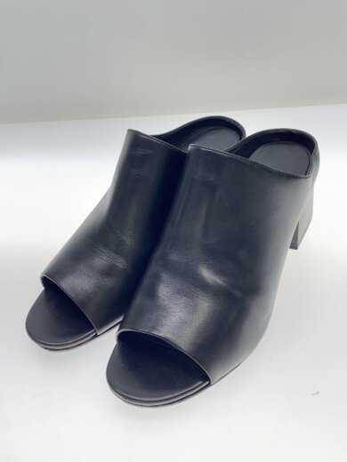 商品画像：Cube Open Toe Slip On/サンダル/39/BLK/レザー/SHE6-T190VCT// 2