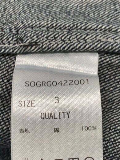 商品画像：Gジャン/3/コットン/IDG/SOGRG0422001// 4