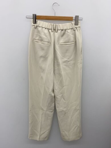 商品画像：タックワイドストレートパンツ/M/アイボリー/1614-126-6112 2