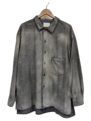 25SS/AGING CHAMBRAY SHIRT/長袖シャツ/1/コットン/グレー/ANC-SH61-B
