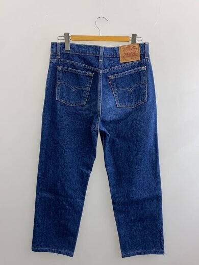 商品画像：90s/510-0217/USA製/525刻印/ストレートパンツ/33/デニム/インディゴ/無地 2