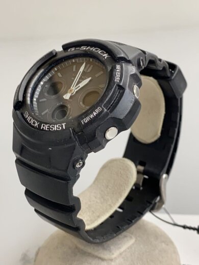 商品画像：腕時計/デジアナ/--/BLK/BLK/SS/AWG-M100 2