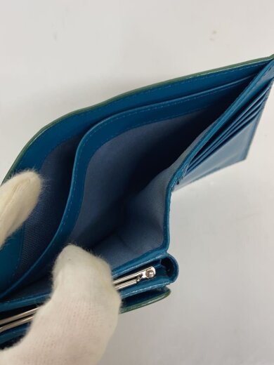 画像：Vivienne Westwood3つ折り財布/--/グリーン/無地/レディース/ヴィヴィアンウエストウッド6