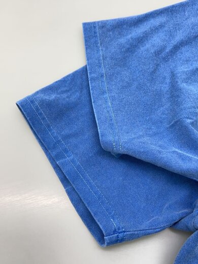 商品画像：Tシャツ/グアテマラ製/L/コットン/ブルー/プリント 5