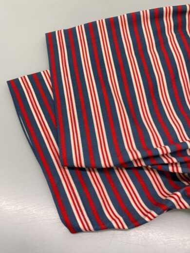 商品画像：TECH DRAWSTRING MULTI BORDER S/S TEE/Tシャツ/M/レッド/ボーダー/ダイワ 5