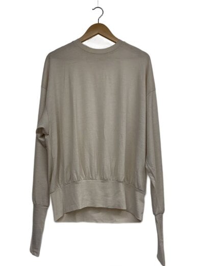 商品画像：ニット・セーター(薄手)/swool l/s top / ecru/bo-24s-t03/FREE/ウール 1