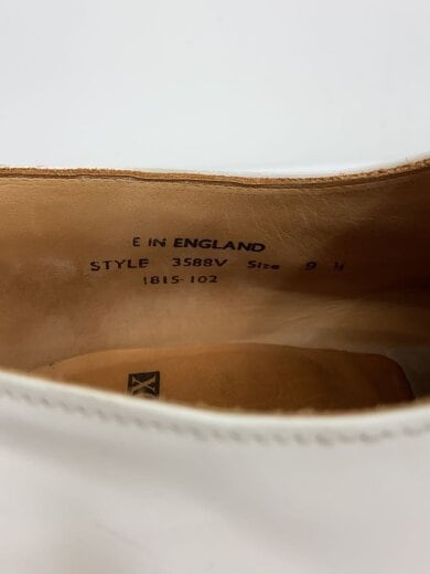 商品画像：ドレスシューズ/US9.5/ギブソン/英国製ラバーソール/ホワイト/レザー/3588V 5