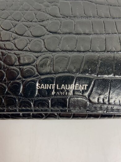 商品画像：3つ折り財布/レザー/ブラック/レディース 3