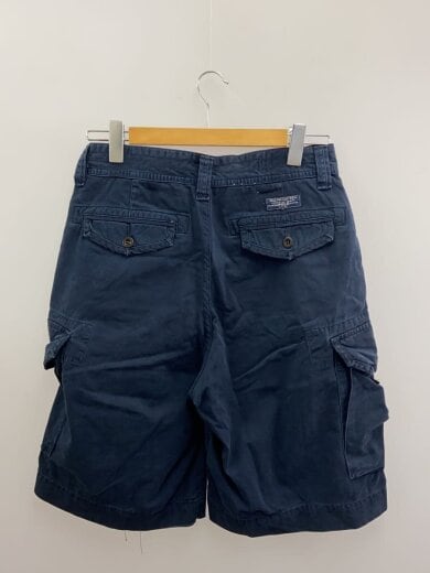 商品画像：90s/カーゴショーツ/ショートパンツ/40/コットン/ネイビー/無地 2