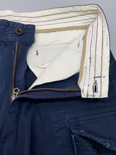 商品画像：90s/カーゴショーツ/ショートパンツ/40/コットン/ネイビー/無地 3