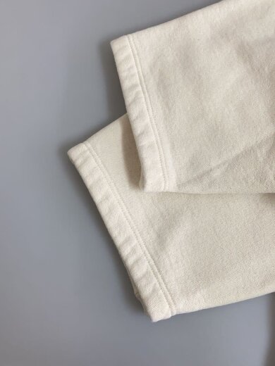 商品画像：スウェットUSA製//XL/コットン/クリーム/キャンバー 5