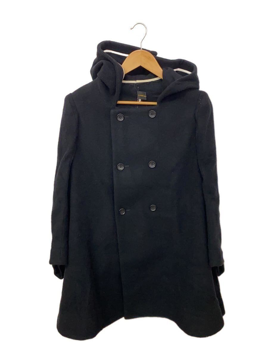 COMME des GARCONS / 12AW/二次元期/コート/XS/コットン/ブラック/無地/GJ-C026/コムデギャルソン