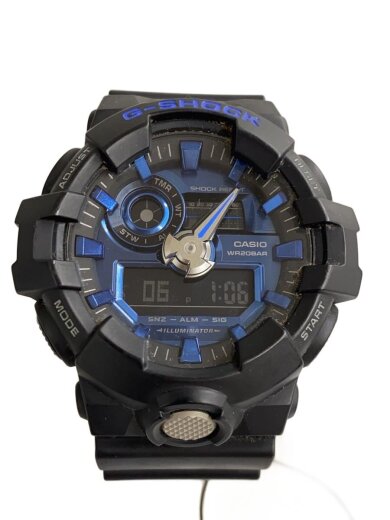 商品画像：クォーツ腕時計・G-SHOCK/デジアナ/--/BLU/BLK/SS 1
