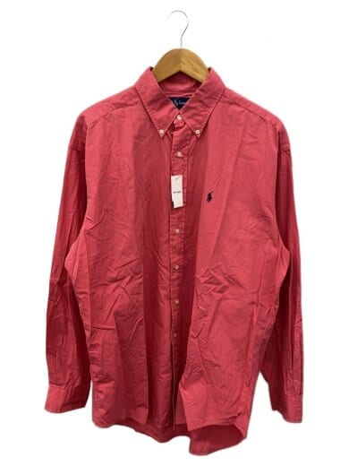 商品画像：90s/BLAKE/長袖シャツ/L/コットン/ピンク/無地 1