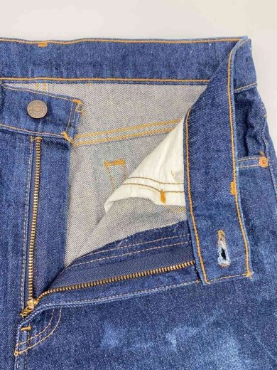 商品画像：505-0217/フィリピン製/ストレートパンツ/32/デニム/インディゴ/無地 3