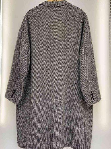 商品画像：16AW/ランダムヘリンボーンコート/チェスターコート/42/ウール/グレー/ヘリンボーン/2216-324 2
