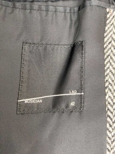 商品画像：16AW/ランダムヘリンボーンコート/チェスターコート/42/ウール/グレー/ヘリンボーン/2216-324 3