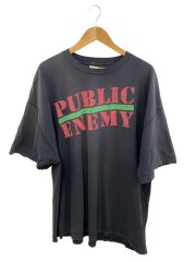 CONTROL/PUBLIC ENEMY/USA製/Tシャツ/XXXL/コットン/ブラック/プリント