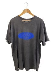 90s/USA製/Tシャツ/M/コットン/グレー/無地