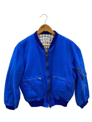 商品画像：ブルゾン/--/コットン/BLU/無地 1