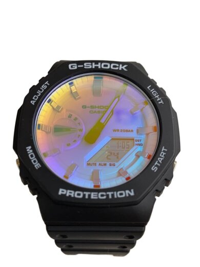 商品画像：クォーツ腕時計_G-SHOCK/デジアナ/ラバー/BLK 1