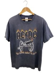 00s/2004/ACDC/Tシャツ/L/コットン/ブラック/プリント/バンド/ヴィンテージ