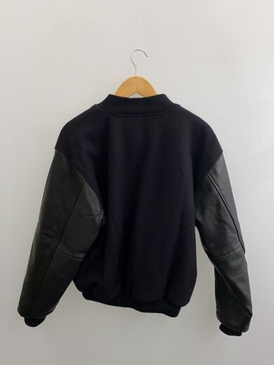 商品画像：スタジャン/M/ウール/ブラック/無地 2