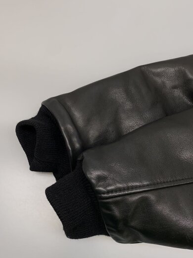 商品画像：スタジャン/M/ウール/ブラック/無地 5