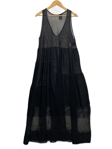 商品画像：Sheer Long Dress/ワンピース/1/コットン/ブラック/42S1-007 1