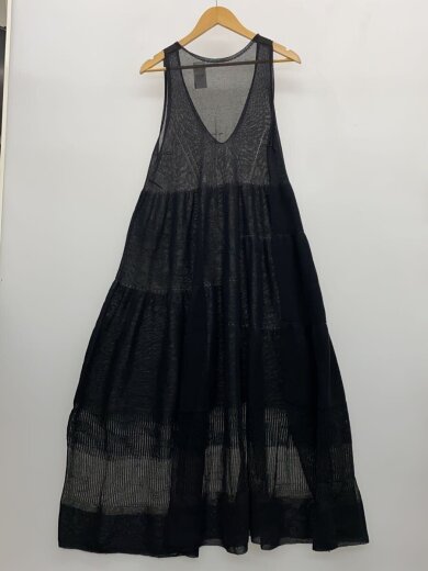 商品画像：Sheer Long Dress/ワンピース/1/コットン/ブラック/42S1-007 2