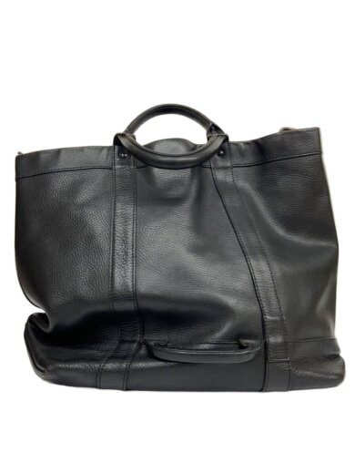 商品画像：BUSHEL/2WAY TOTE BAG/トートバッグ/レザー/ブラック/無地/233-08436 1