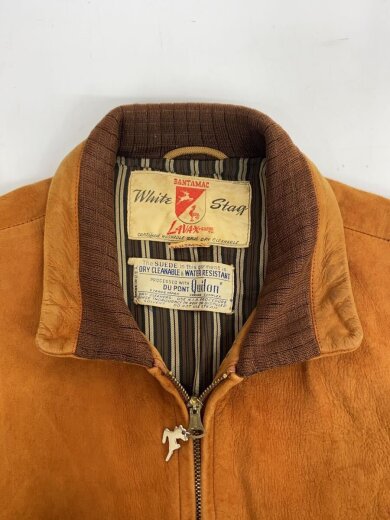 商品画像：50s/WHITE STAG/×BANTAMAC/ディアスキン/46/スウェード/ホワイトスタッグ 3