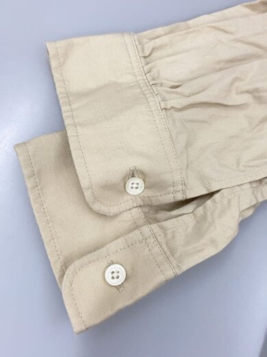 商品画像：22AW/Ascot Collar EDW Shirt/M/コットン/ベージュ/無地/LQ207/ニードルズ 5