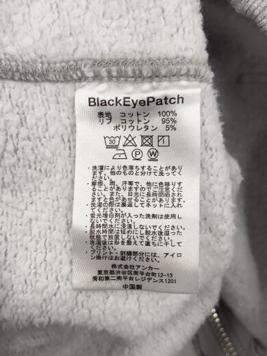 商品画像：METAL LOGO FABRIC-STITCHED ZIP HOODIE/M/コットン/グレー 4