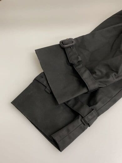 商品画像：ステンカラーコート/36/コットン/BLK/無地 5